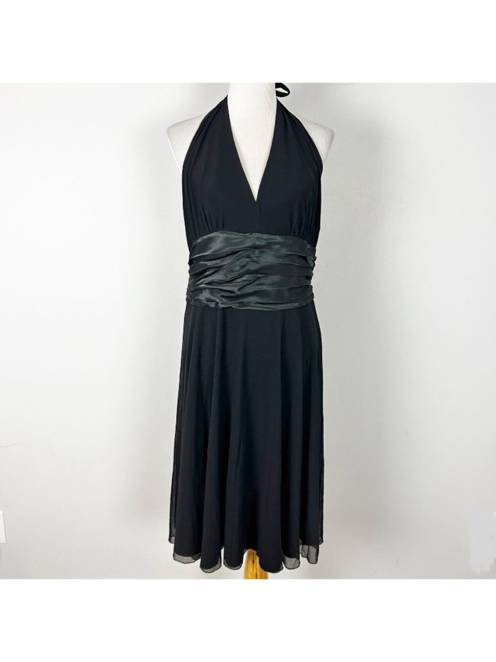 Y2K Women’s ICE Halter Party Dress Swing Formal Cocktail Size 14W Women's